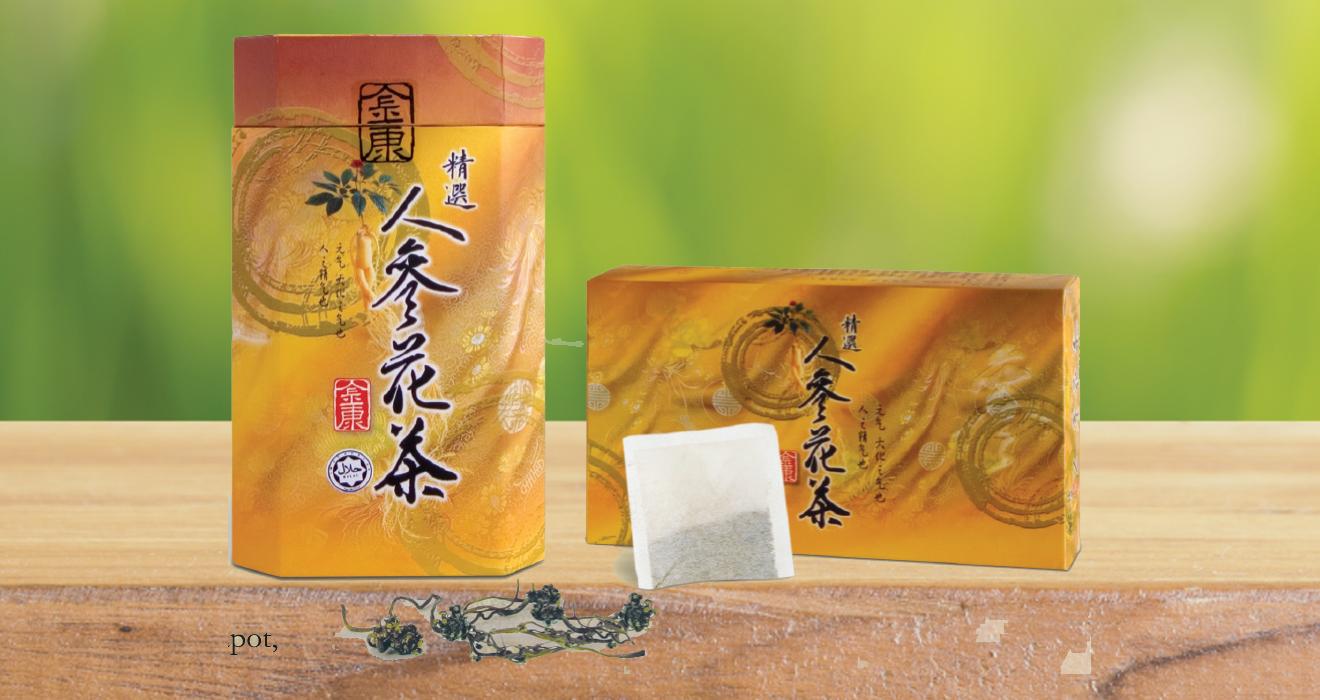 Ginseng Flower Tea
